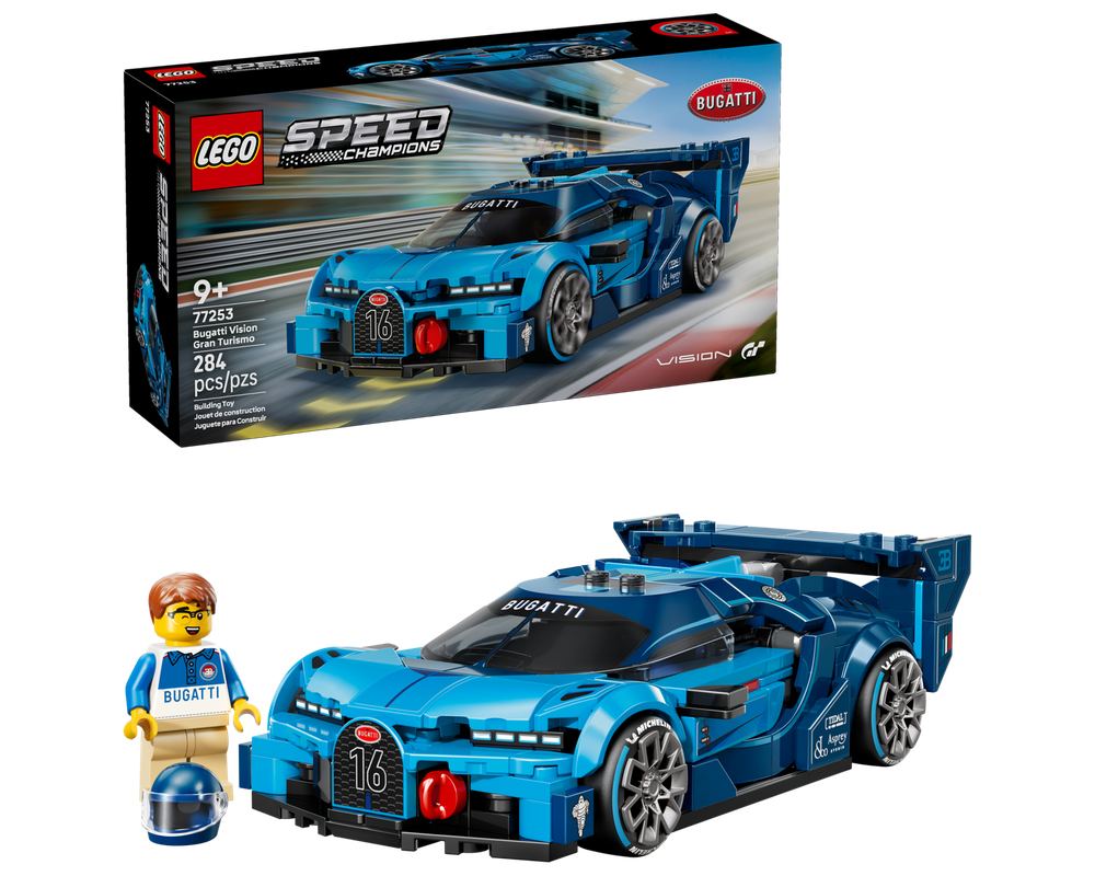 編集中 LEGO Set 77253-1 Bugatti Vision GT Hyper Sports Car (2026 Speed