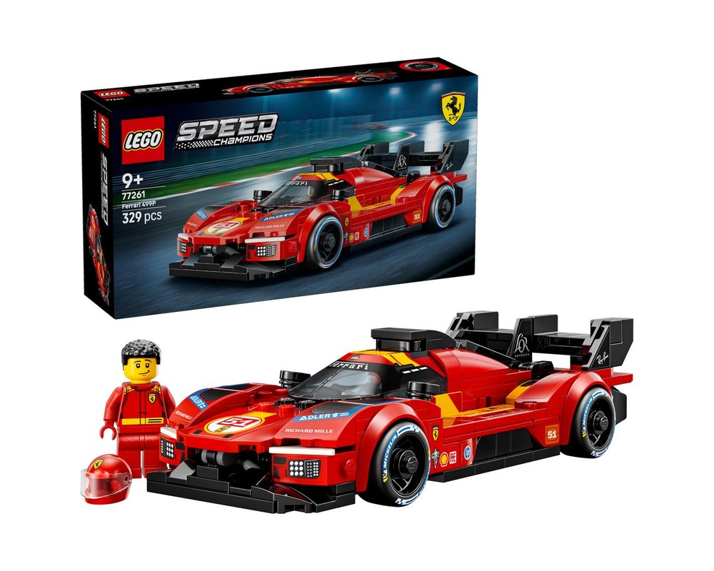 LEGO Set 77261-1 Ferrari 499P (2026 Speed Champions) | Rebrickable