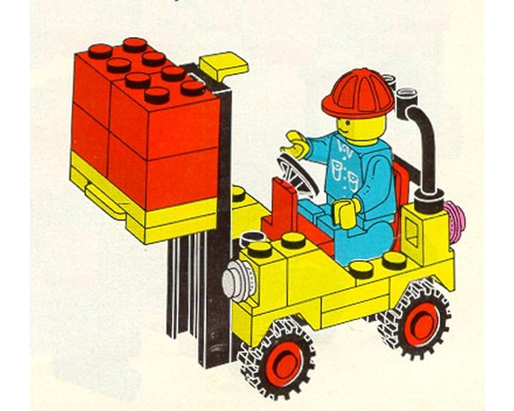 LEGO Set Fork lift (1980 Train > 12V) | - Build with