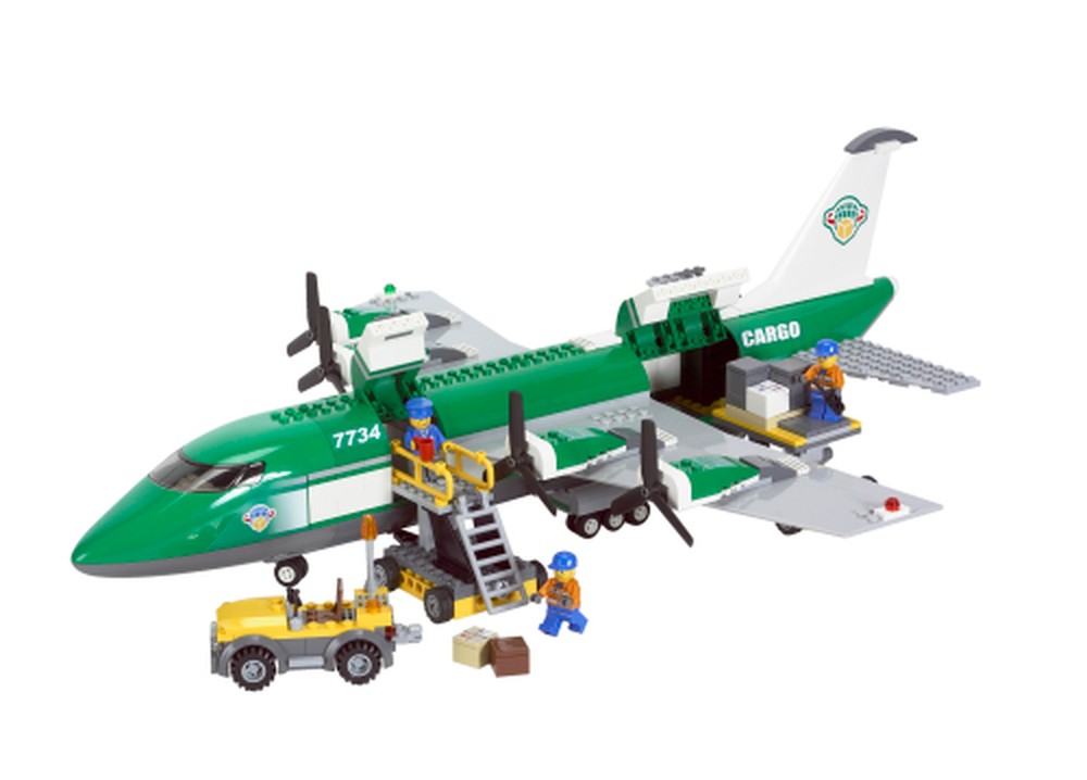 LEGO Set 7734-1 Cargo Plane (2008 Town > City > Cargo) | Rebrickable ...