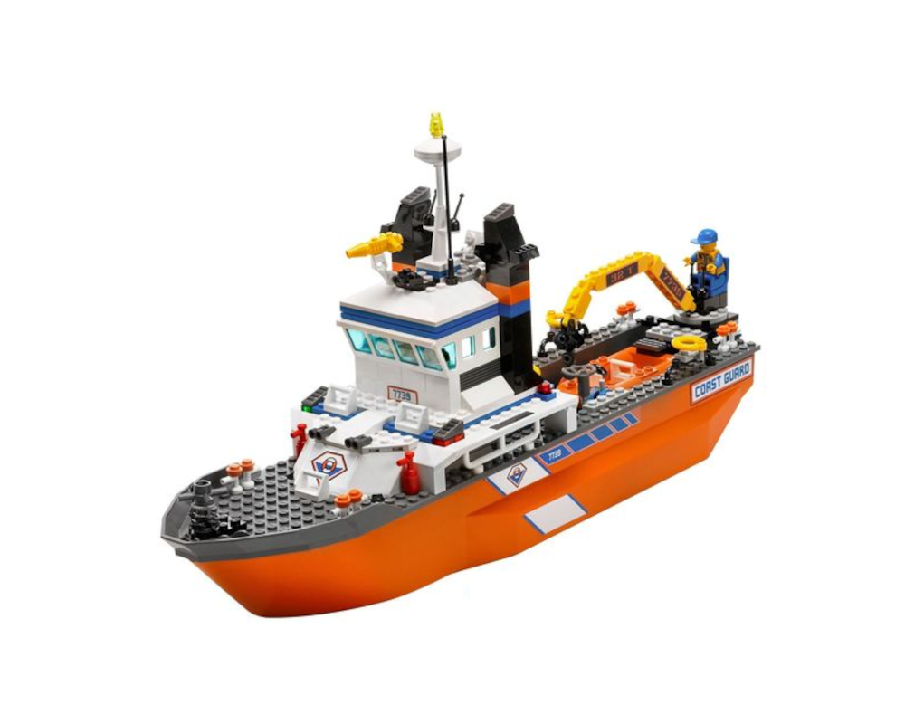 LEGO Set 7739-1-s1 Coast Guard Ship (2008 City > Coast Guard ...