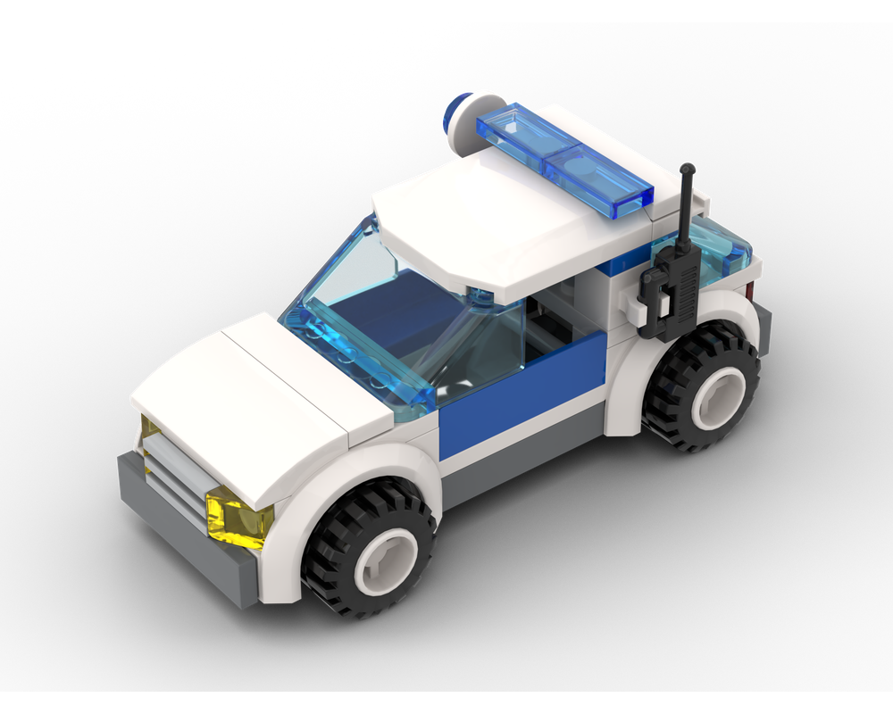 LEGO Set 7744-1-s1 Police Patrol Car (2008 City > Police) | Rebrickable - with LEGO