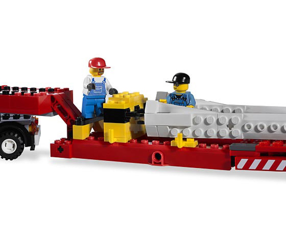 LEGO Set 7747-1 Wind Turbine Transport City Traffic) | - Build with