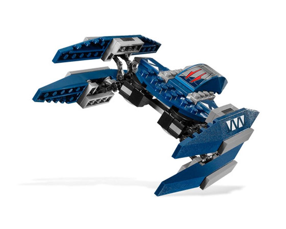 LEGO Set 7751-1 Ahsoka's Starfighter and Vulture Droid (2009 Star Wars ...