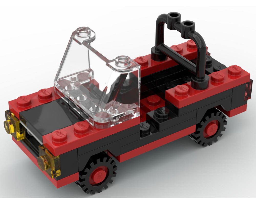 LEGO Set 7777-1-c27 Convertible (1981 Books > Ideas Books ...