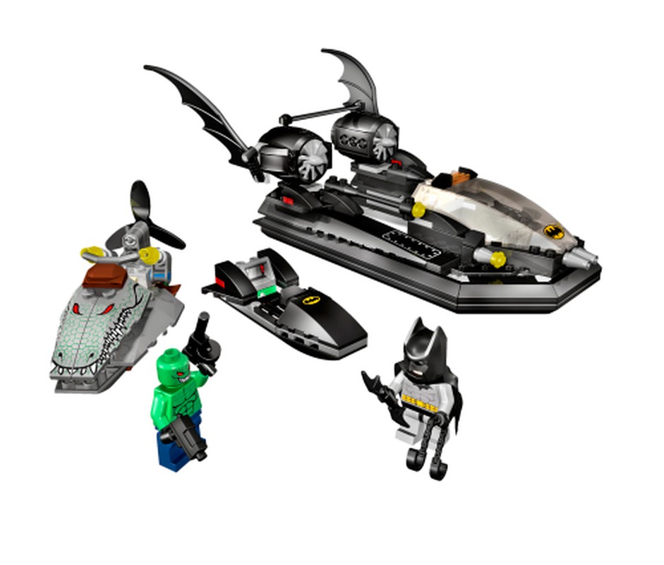 LEGO Set 7780-1 The Batboat: Hunt for Killer Croc (2006 Super Heroes ...