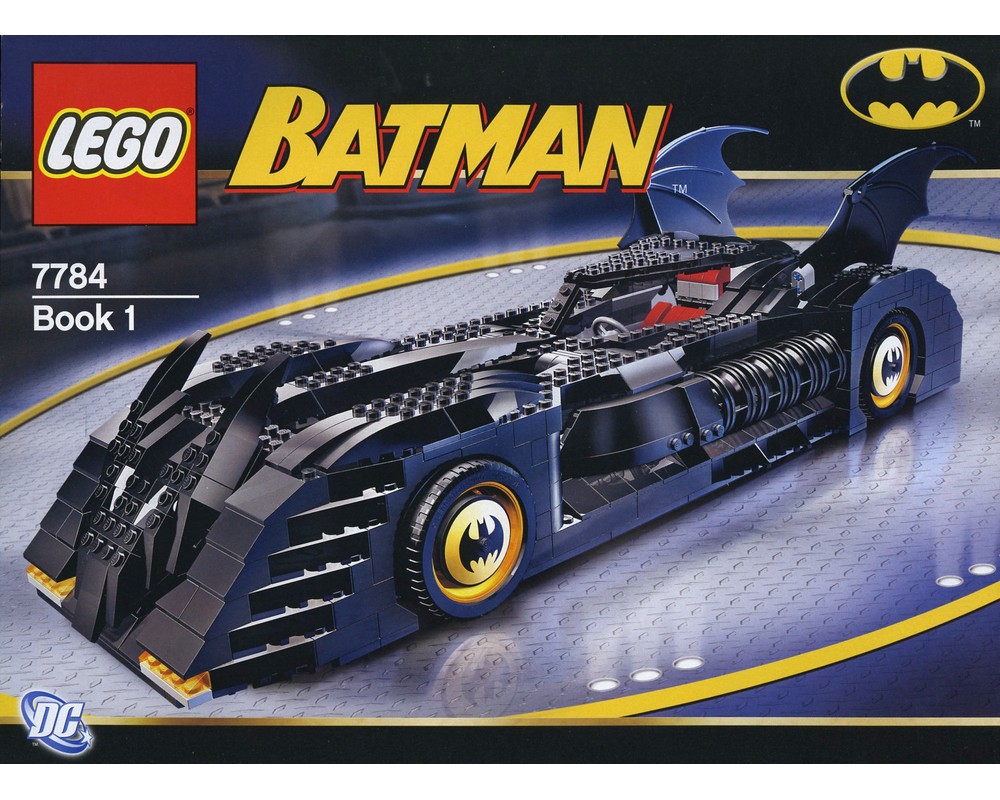 LEGO - réf 7784 - voiture de BATMAN Batmobile - avec boite et notices -  2006