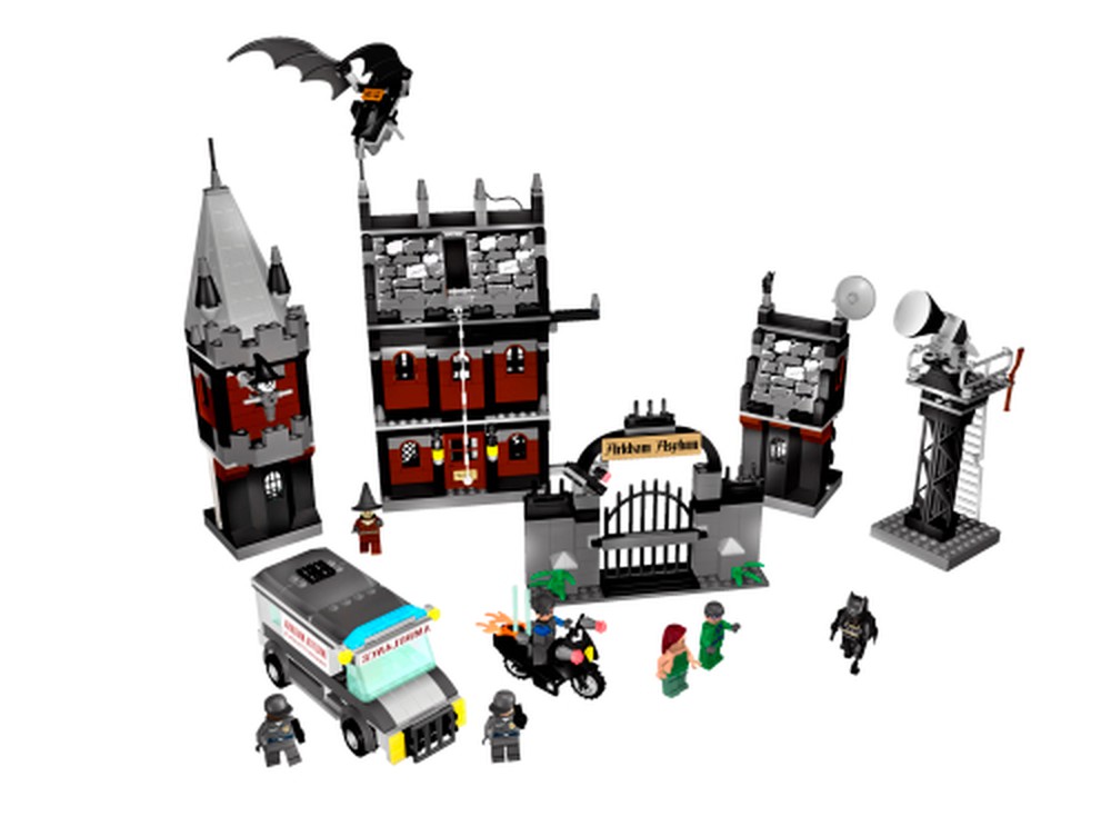 batman asylum lego