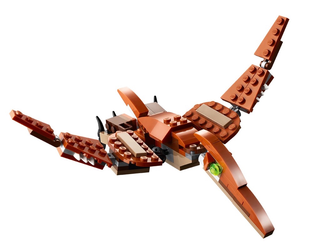 LEGO Set 77940-1 Mighty Dinosaurs - Brown Version (2021 Creator