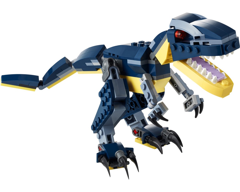 Begrip jongen Inloggegevens LEGO Set 77941-1 Mighty Dinosaurs - Blue Version (2021 Creator > Creator  3-in-1) | Rebrickable - Build with LEGO