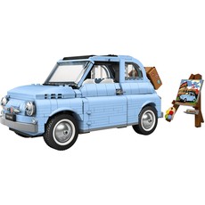 Fiat 500 - Bright Light Blue Version (set 77942-1)