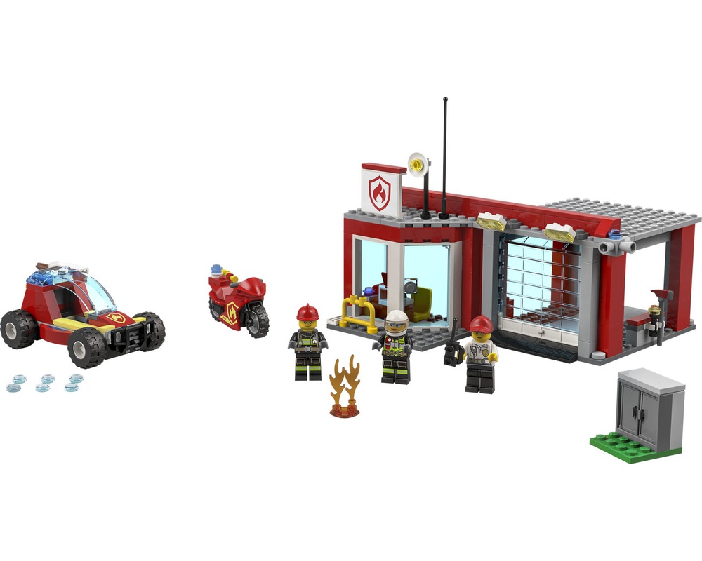 Hofte gaben Afslag LEGO Set 77943-1 Fire Station Starter Set (2021 City > Fire) | Rebrickable  - Build with LEGO