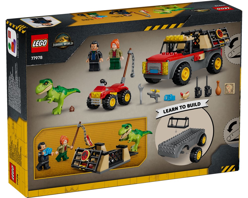 LEGO Set 77978-1 Young T. rex Transport Truck (2026 Jurassic World ...