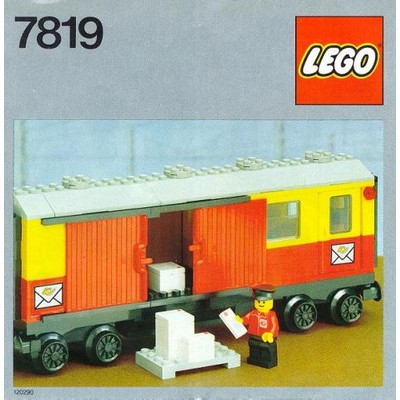 Postal Container Wagon Covered