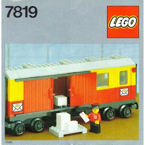 Postal Container Wagon Covered