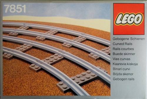 8 Curved Rails Gray 4.5v