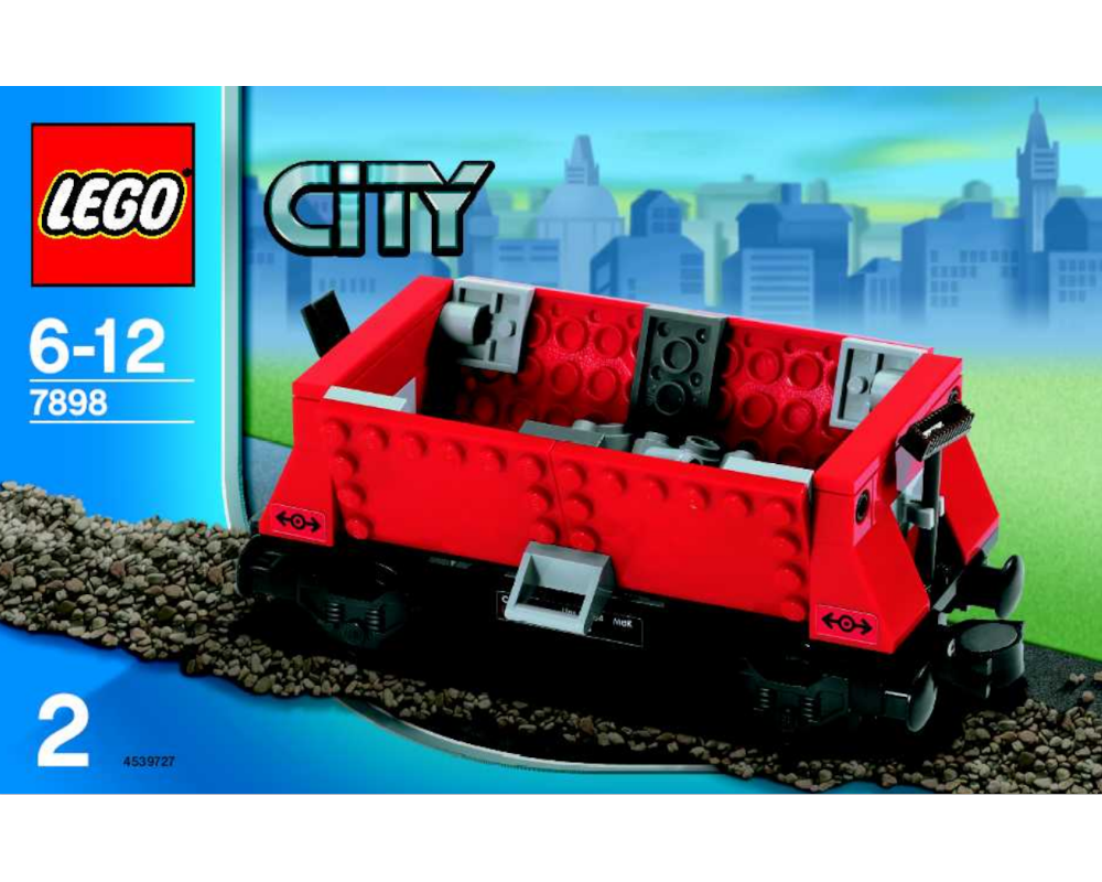 LEGO Set 7898-1-s2 Rail Coal Car (2006 City > Trains) | Rebrickable ...