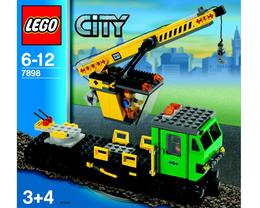 LEGO Set 7898-1-s3 Crane Train (2006 City > Trains) | Rebrickable ...