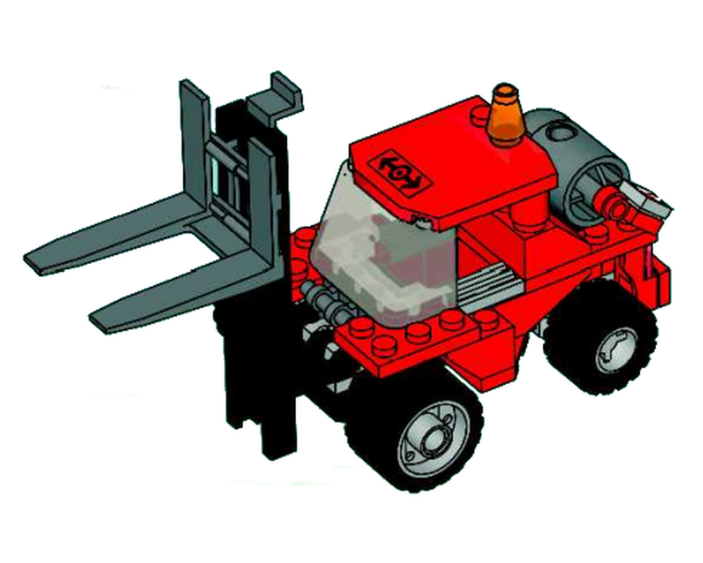LEGO Set 7898-1-s7 Forklift (2006 City > Trains) | Rebrickable - Build ...