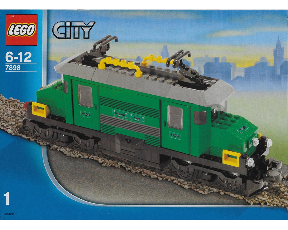 LEGO 7898-1 Cargo Train Deluxe (2006 City Trains) Rebrickable - Build with LEGO