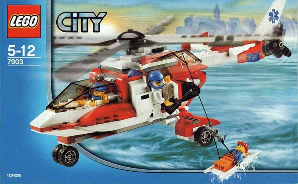 lego rescue helicopter 2006