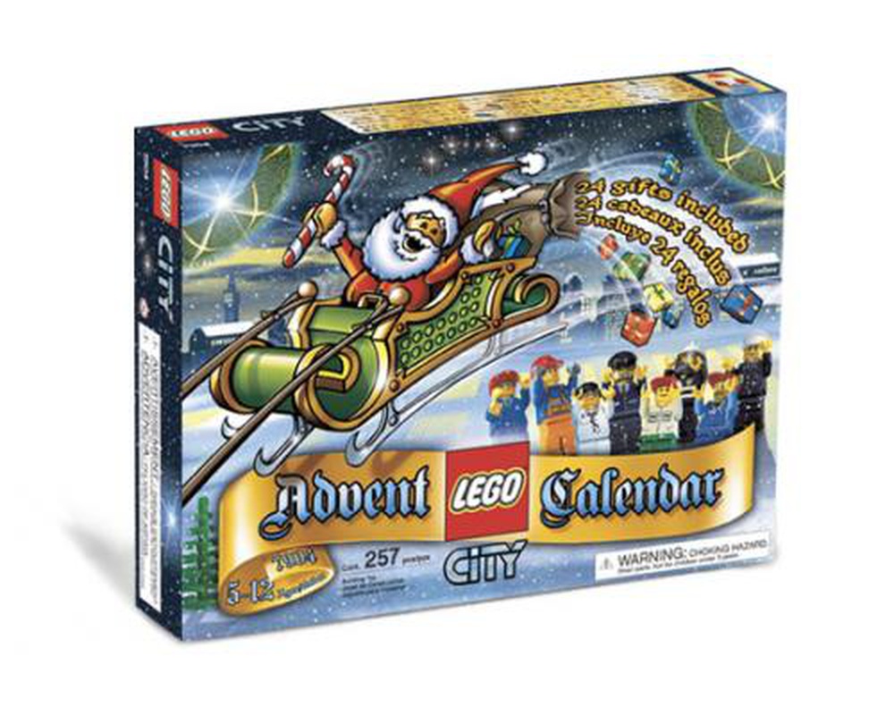 LEGO Set 7904-1 City Advent Calendar 2006 (2006 Seasonal > Advent