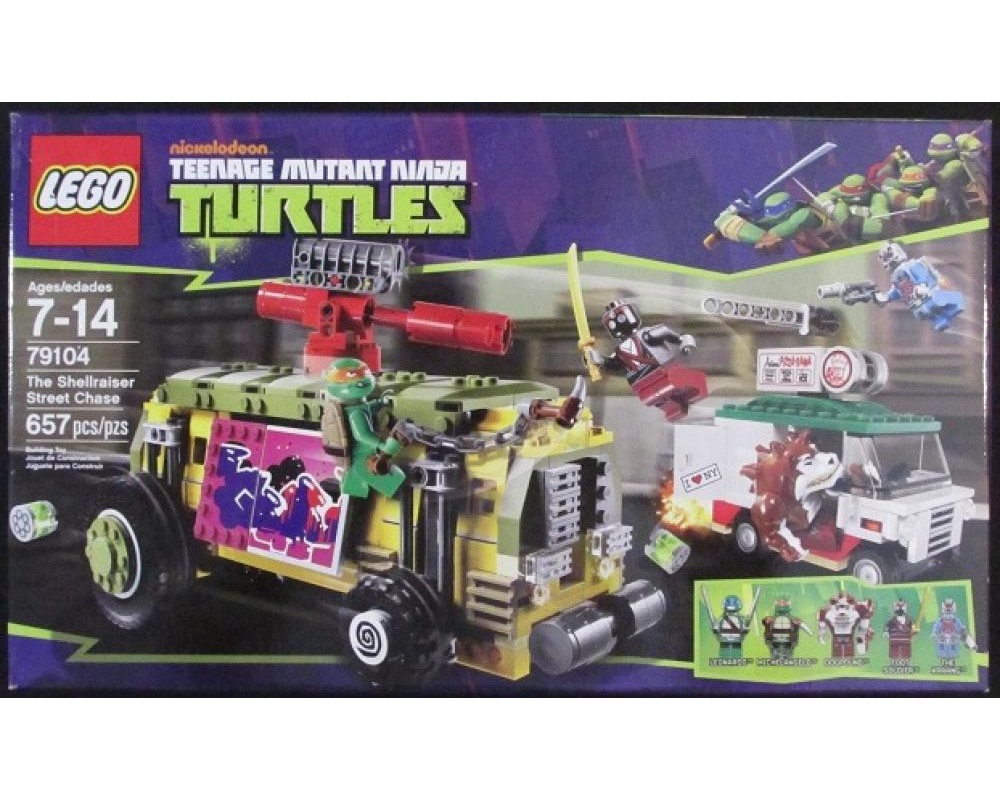 LEGO Set 79104-3 The Shellraiser Street Chase (Technic Base Version ...