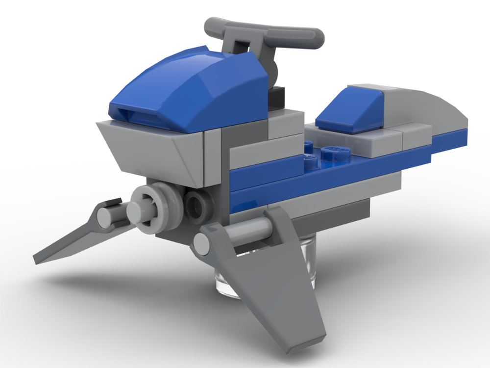 lego star wars hover bike