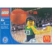 McDonald's Sports Set Number 8 - Green Basketball Player #35