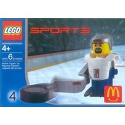 McDonald's Sports Set Number 4 - White Hockey Player #5