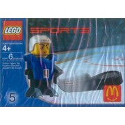 McDonald's Sports Set Number 5 - Blue Hockey Player #4