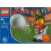 McDonald's Sports Set Number 2 - Red Soccer Player #11
