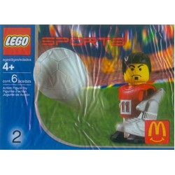 McDonald's Sports Set Number 2 - Red Soccer Player #11
