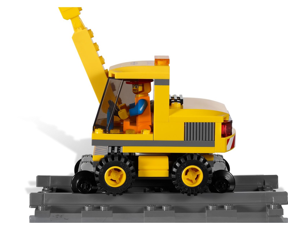 LEGO Set Level Crossing (2010 Trains) | Rebrickable - Build with LEGO