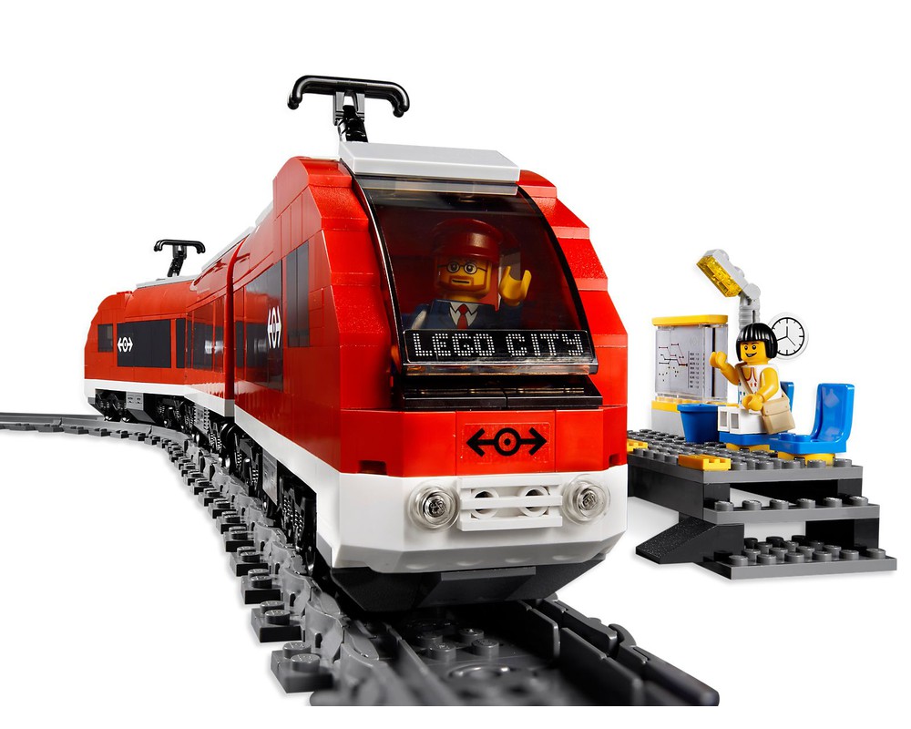 Lego city passenger store train 7938