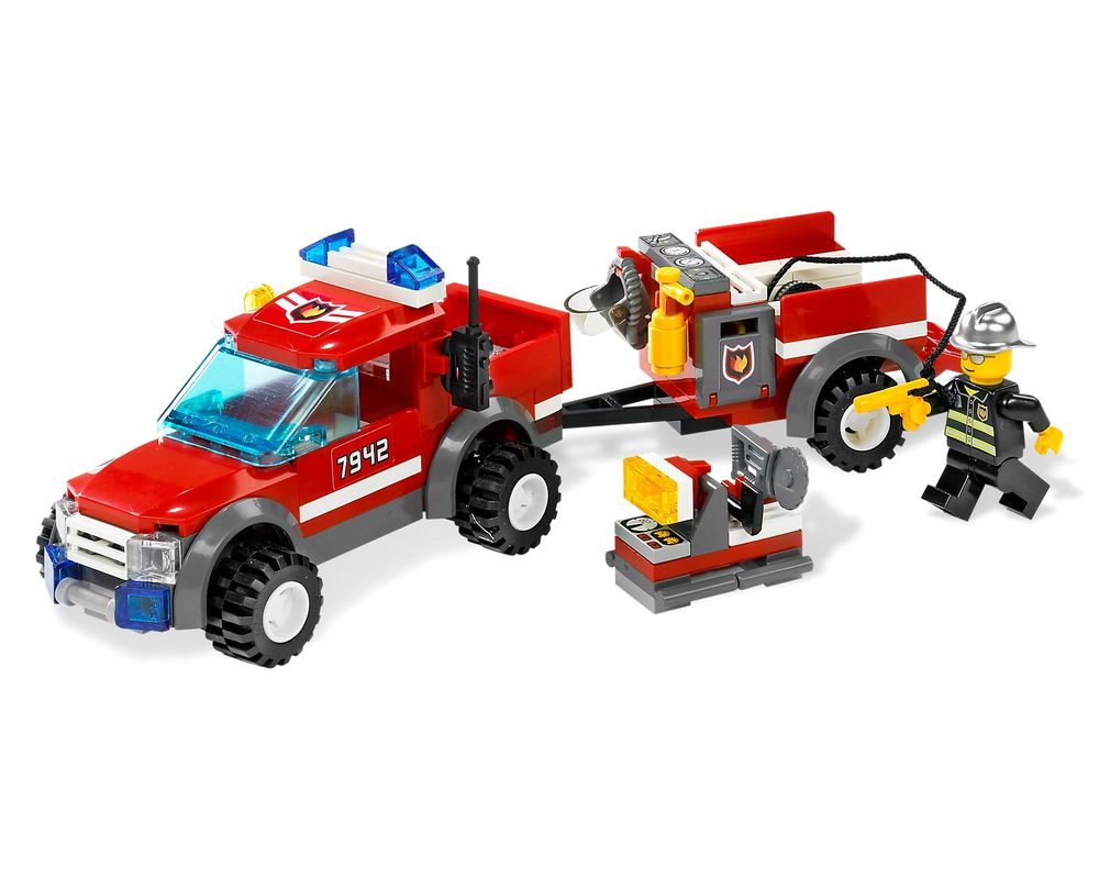 Tentación creer La nuestra LEGO Set 7942-1 Off Road Fire Rescue (2007 City > Fire) | Rebrickable -  Build with LEGO