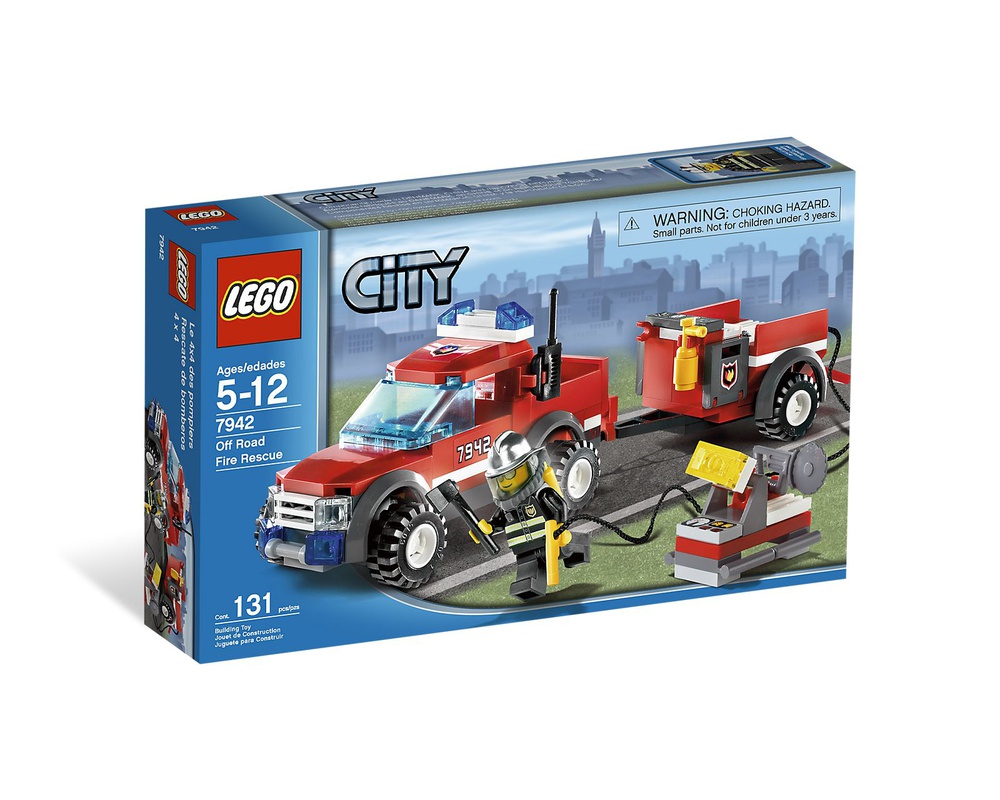 LEGO 7942-1 Off Fire Rescue (2007 City > Fire) | Rebrickable - Build with LEGO