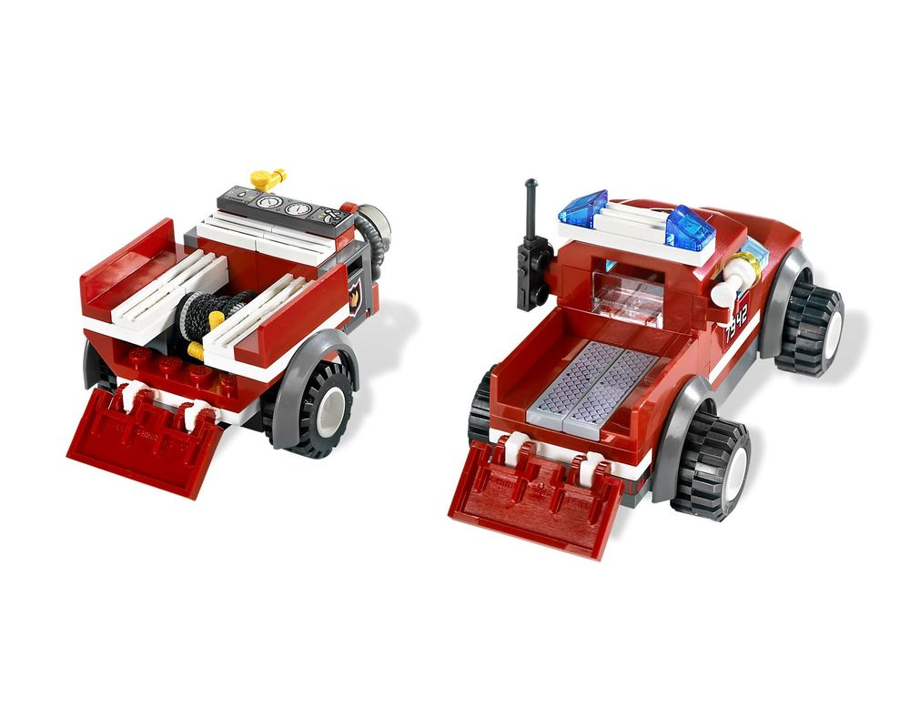 Tentación creer La nuestra LEGO Set 7942-1 Off Road Fire Rescue (2007 City > Fire) | Rebrickable -  Build with LEGO