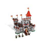 LEGO MOC Lion Knight s Castle from 100 of 7946 s Parts by sebbl Rebrickable Build with LEGO