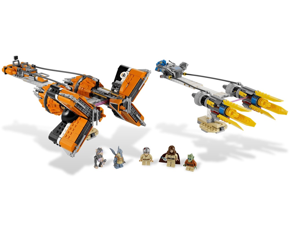 Halvkreds Majroe sammenbrud LEGO Set 7962-1 Anakin's and Sebulba's Podracers (2011 Star Wars) |  Rebrickable - Build with LEGO