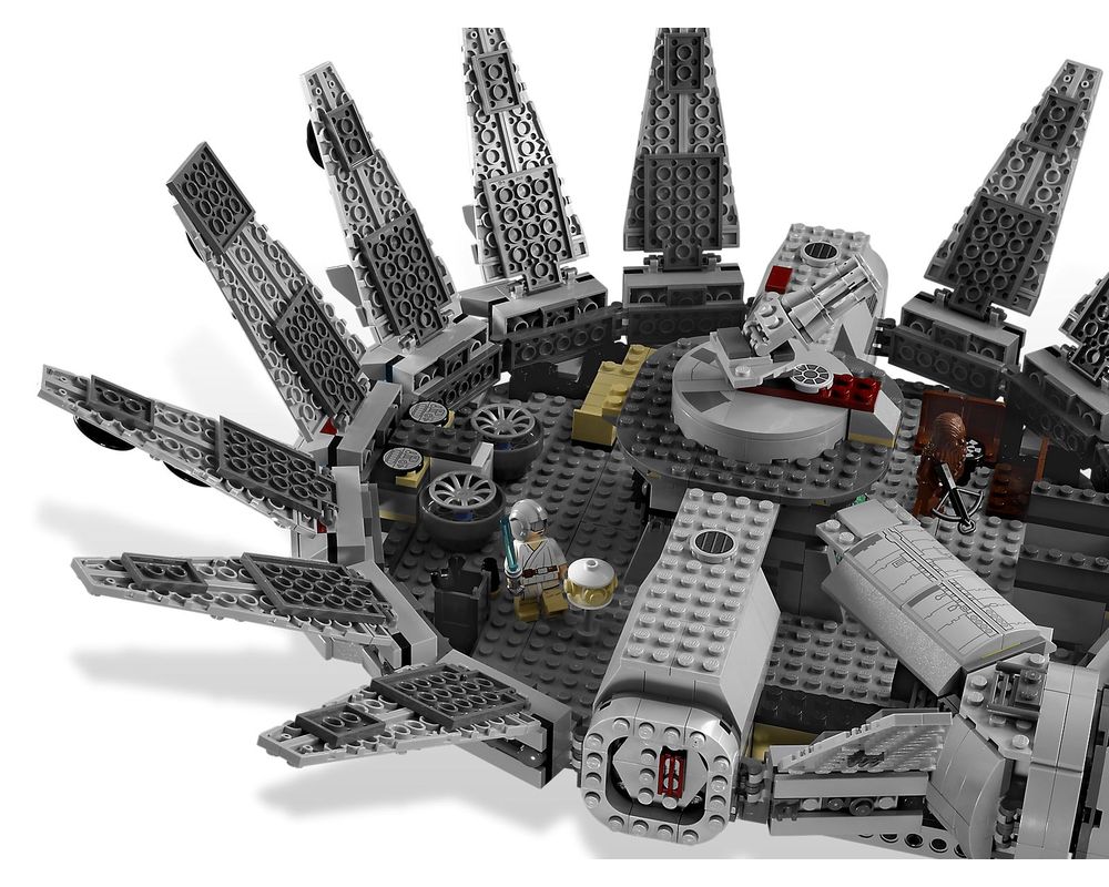 Ripples øjenvipper kaos LEGO Set 7965-1 Millennium Falcon (2011 Star Wars) | Rebrickable - Build  with LEGO