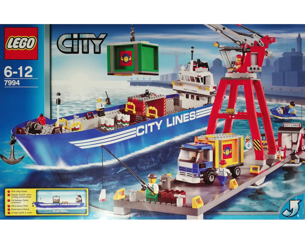 LEGO Set 7994-1 City Harbor (2007 City > Harbor) Rebrickable - Build with LEGO