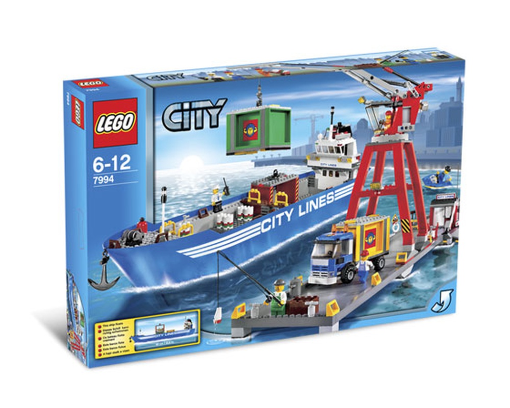 LEGO Set 7994-1 City Harbor (2007 City > Harbor) Rebrickable - Build with LEGO