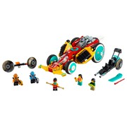 LEGO Set 80015 1 Monkie Kid s Cloud Roadster 2020 Monkie Kid Rebrickable Build with LEGO