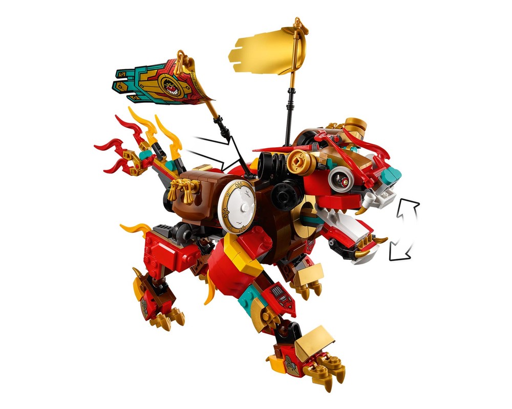 LEGO Set 80021-1 Monkie Kid's Lion Guardian (2021 Monkie Kid ...