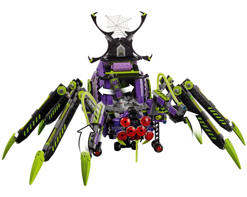 LEGO Set 80022-1 Spider Queen's Arachnoid Base (2021 Monkie Kid