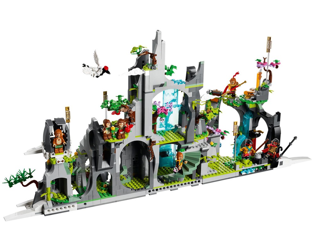 LEGO Set 80024-1 The Legendary Flower Fruit Mountain (2021 Monkie Kid ...