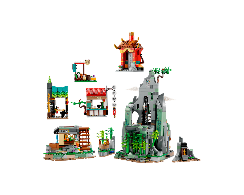 LEGO Set 80044-1 Monkie Kid's Team Hideout (2023 Monkie Kid ...