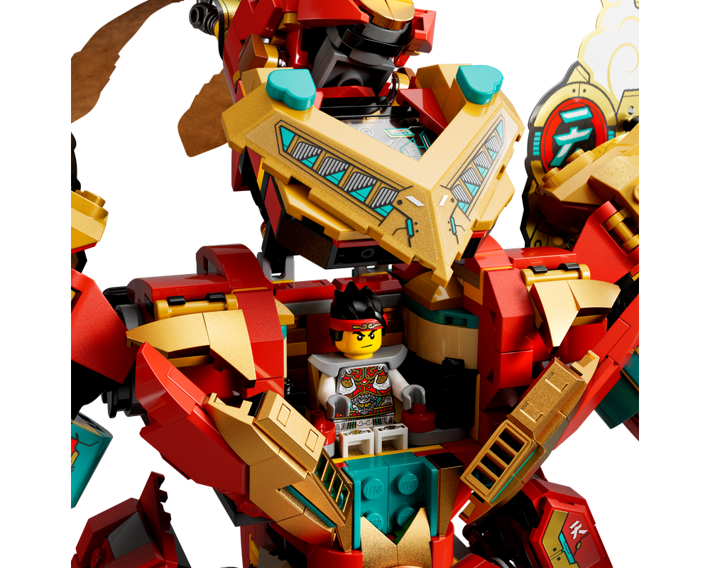 LEGO Set 80045-1 Monkey King Ultra Mech (2023 Monkie Kid) | Rebrickable ...