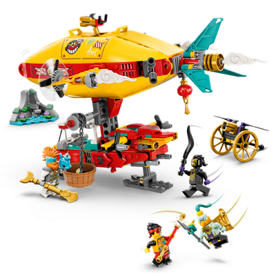 LEGO Monkie Kid's Cloud Airship set 80046